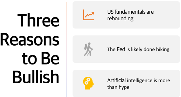 Three Reasons to be Bullish